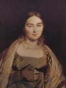 Jean Auguste Dominique Ingres Portrait of Madeleine Ingres,nee Chapelle (mk04) oil painting